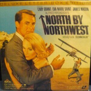 ALFFRED HITCHCOCK - NORTH BY NORTHWEST - LASER DISC